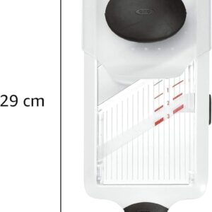Adjustable Handheld Mandoline Slicer with Food Holder - Image 2
