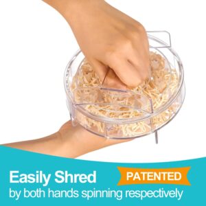 Clear Plastic Manual Meat Shredder Tool - Image 2