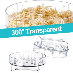 Clear Plastic Manual Meat Shredder Tool - Image 3