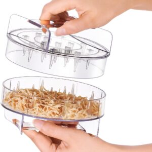 Clear Plastic Manual Meat Shredder Tool