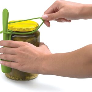 Green and White Jar-Clip Condiment Fork - Image 6