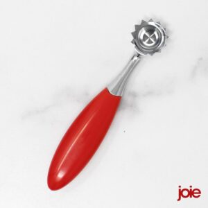 Red Handle Stainless Steel Strawberry Huller Tool - Image 7