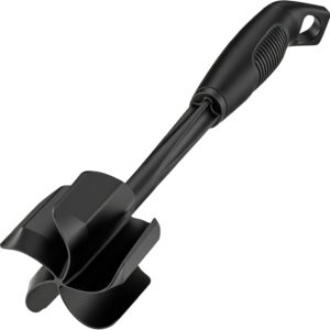 Teal Handle Black Head Meat Chopper and Masher Tool - Image 10