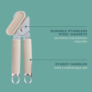 Twenty Piece Beige Nylon Cooking Utensil Set with Measuring Cups and Spoons - Image 7